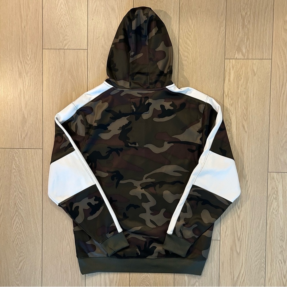 CSG Men’s Fleece Full-zip up Size XL Camo Hoodie - Picture 2 of 6